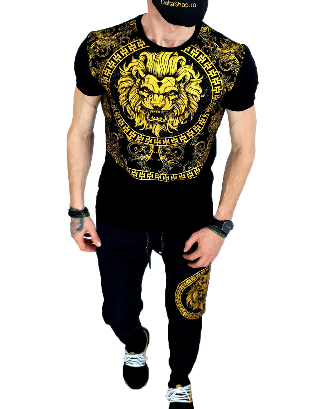 Compleu Tricou + Pantaloni The Lion King Gold – TD244 (M,L,XXL) – (MLXXL) imagine La Oferta Online