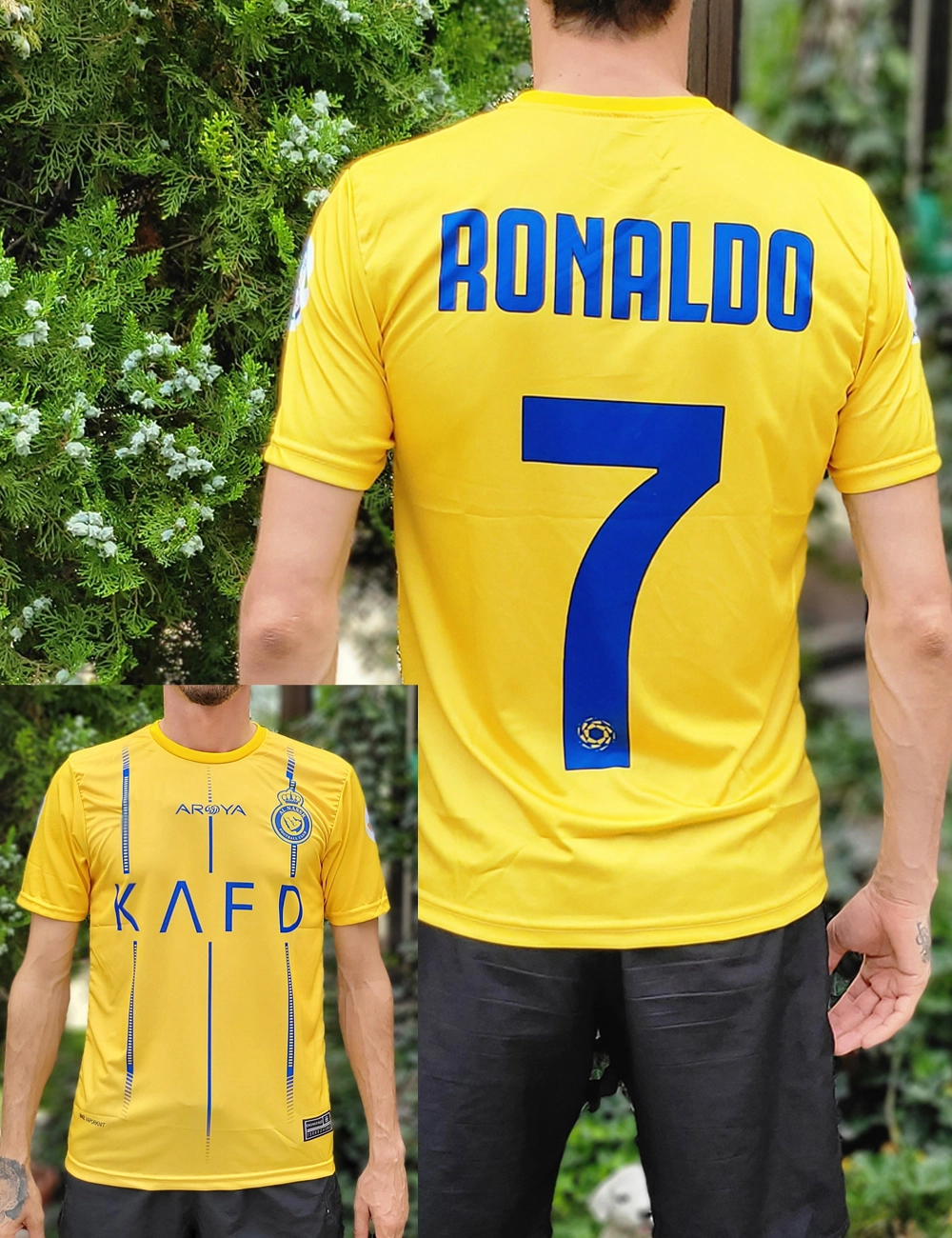Tricou Adulti Ronaldo Al-Nassr SEZON 2024 (M,L,XL,XXL) – -RONALDO- imagine La Oferta Online